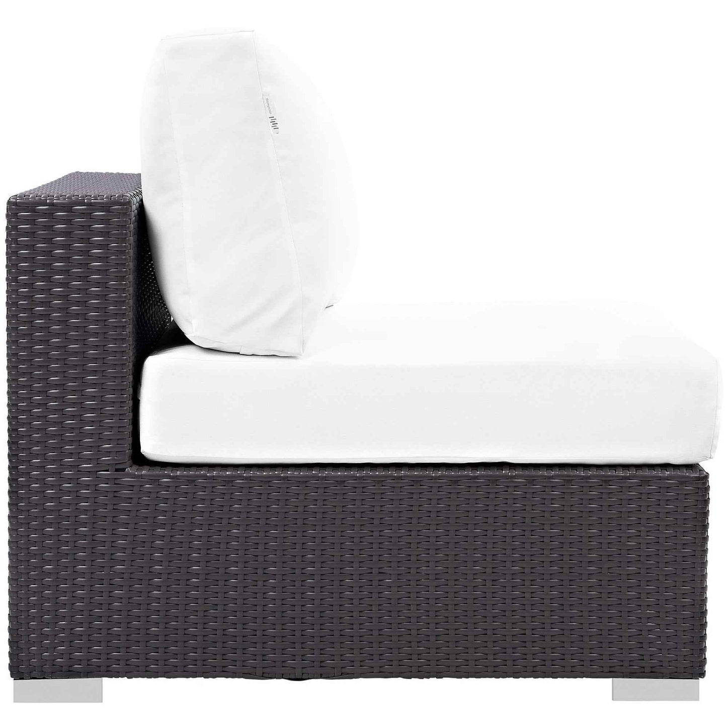 Patio Elegance Outdoor Sectional Set - 10-Piece Convene Lounge Set by Modway