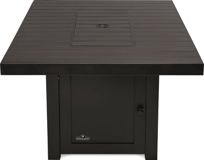 Patio Elegance St. Tropez Fire Table – Square Patioflame Table