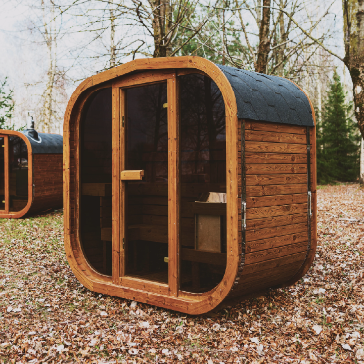 Mande MW16 ThermoWood Outdoor Sauna - Premium Outdoor Relaxation Experience